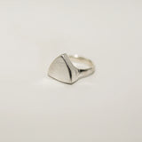 Engravable Trillion Signet Ring