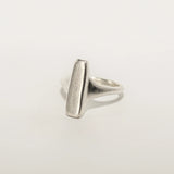 Engravable Column Signet Ring