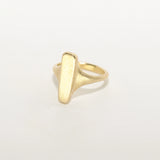 Engravable Column Signet Ring