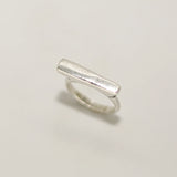 Engravable Row Signet Ring