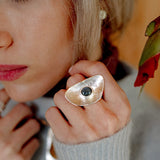 Blue Orbit Ring