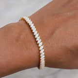 La Kaiser: Opal Flare Tennis Bracelet