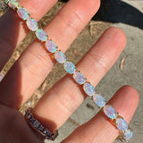 La Kaiser Eternal Blue Opal Tennis Bracelet