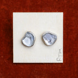 Robert Mullen: Rock Crystal Studs