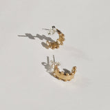 Rhea Mini Huggie Hoops