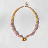 Strawberry Sun Necklace