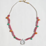 Papaya Pearl Necklace