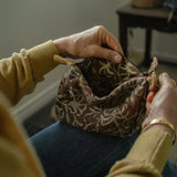 Indaba Trading: Saffron Block Print Pouch