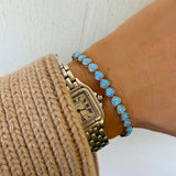 La Kaiser: Blue Opal Tennis Bracelet