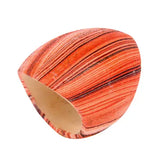 Orange Striped Terrain Ring
