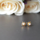 La Kaiser: Opal Starburst Studs