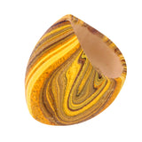 Yellow Striped Terrain Ring