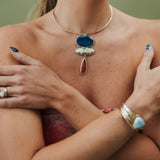 Three Stone Pendant Charm