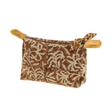 Indaba Trading: Saffron Block Print Pouch