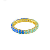 La Kaiser Blue Hues Dual Ring