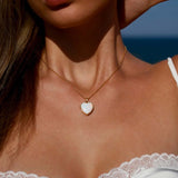 La Kaiser Heart of Opal Mia Locket