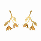We Dream in Colour: Damson Flower Earrings
