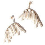 CASTLECLIFF: Dove Earrings