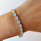 La Kaiser Eternal Blue Opal Tennis Bracelet